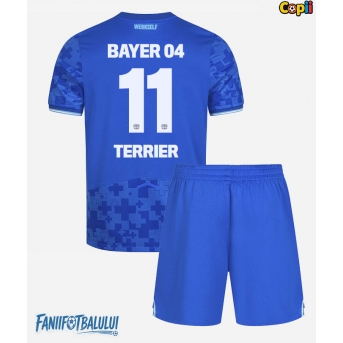 Bayer Leverkusen Martin Terrier #11 Echipament de Fotbal Replică 2025-26 Copii Treilea (+ Șorturi)